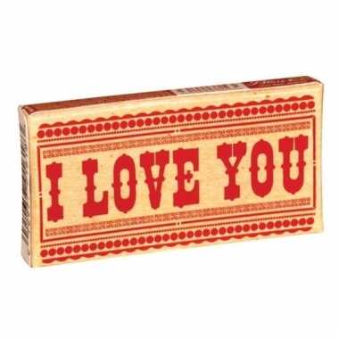 Carnavalskleding  Grappige kauwgom I love You helmond