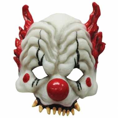 Carnavalskleding  Halloween maskertje horror clown helmond