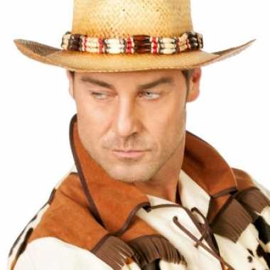 Carnavalskleding  Luxe cowboy hoed volwassen helmond