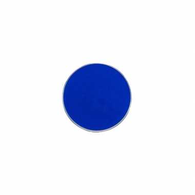 Carnavalskleding  Superstar schmink neon blauw helmond