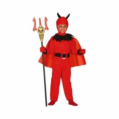 Halloween carnavalskleding duivel kinderen helmond