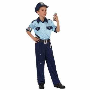 Politie agent carnavalskleding / verkleed carnavalskleding jongens h