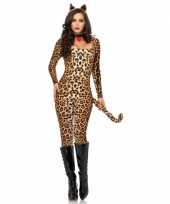 Carnavalskleding catsuit me luipaardprint dames helmond