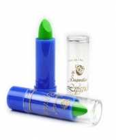 Carnavalskleding fluoriserend groene lippenstift helmond