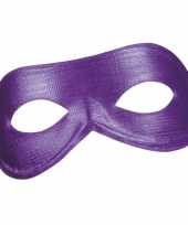 Carnavalskleding paars metallic oog masker dames helmond