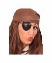 Carnavalskleding piraten ooglapje plastic helmond 10055536