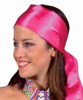 Carnavalskleding roze haarband dames helmond