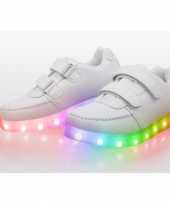 Carnavalskleding witte disco sneakers kinderen maat helmond 10093570