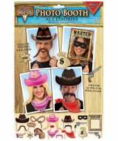 Carnavalskleding x photobooth props cowboy feestje helmond