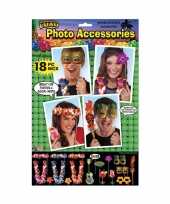 Carnavalskleding x photobooth props hawaii feestje helmond