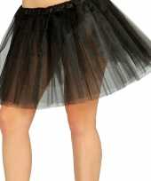 Carnavalskleding zwarte verkleed petticoat dames helmond